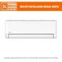 MINISPLIT INVERTER MIDEA ECOXPRESS 1 TON FRIO CALOR 110V
