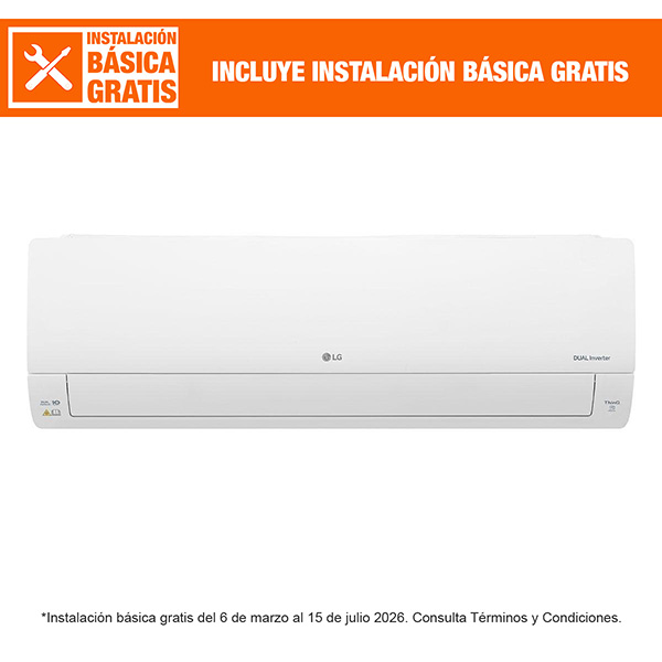 AIRE ACONDICIONADO INVERTER 2 TONELADAS SOLO FRIO LIMPIEZA AUTOMÁTICA BLANCO
