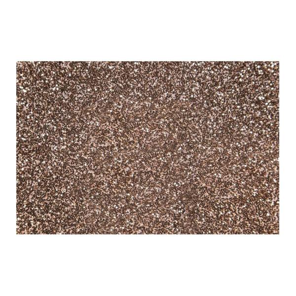LÁMINA DE ACRÍLICO GLITTER DORADO .60X.40