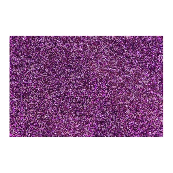 LAMINA DE ACRÍLICO GLITTER MORADO .60X.40
