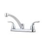 MEZCLADORA DE COCINA 8" CUELLO BAJO PFIRST SERIES CROMO PULIDO