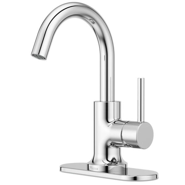 MONOMANDO LAVABO ZEELAN CORTO CROMO PULIDO