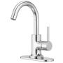 MONOMANDO LAVABO ZEELAN CORTO CROMO PULIDO