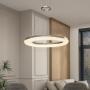 LÁMPARA COLGANTE FAMOUS OPTICAL CHROME 5CCT LUZ LED