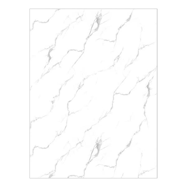 PISO VINÍLICO COMPUESTO VEGAS 30.5 X 61.2 CM BLANCO TIPO MÁRMOL CAJA CON 2.24 M2
