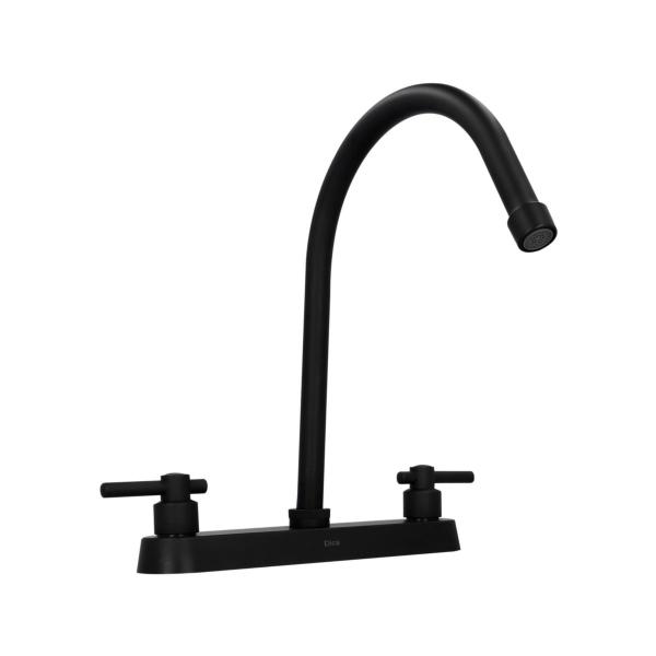 MEZCLADORA 8" PARA FREGADERO CUELLO ALTO