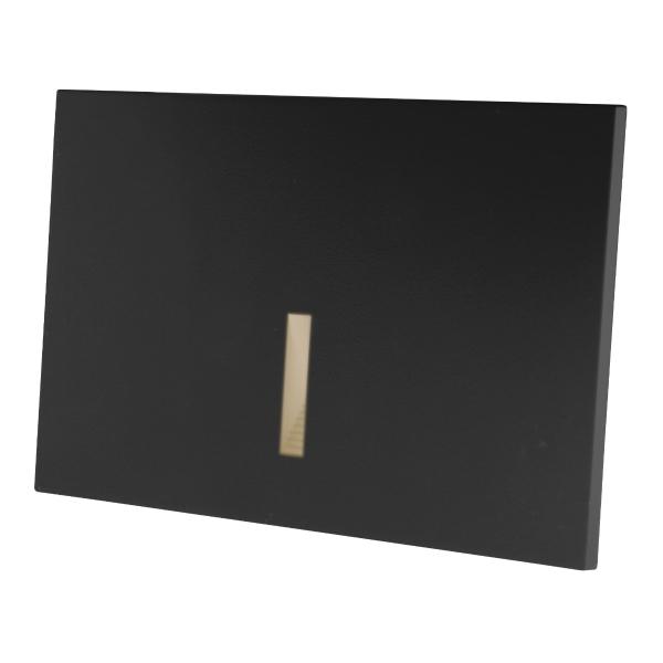 LÁMPARA LED DE EMPOTRAR EN MURO, LUZ CÁLIDA, 2W, IP65, USO EXTERIOR/INTERIOR