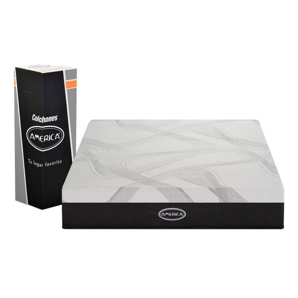 COLCHON AMERICA KING SIZE EN CAJA MODELO CALM LATEX