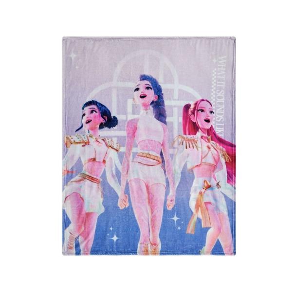 COBERTOR FRAZADA GUERRERAS K-POP VOICE