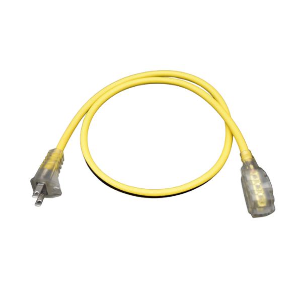 EXTENSIÓN DE USO RUDO 2X16 1M COLOR AMARILLO/NEGRO
