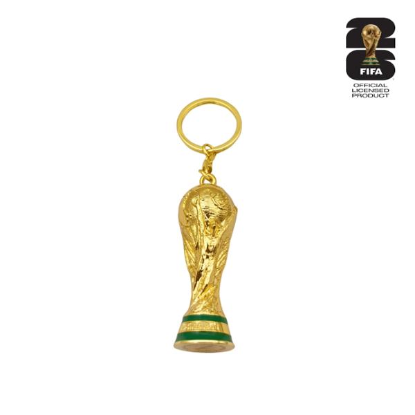 LLAVERO TROFEO 3D 60 MM CON LICENCIA OFICIAL DE LA COPA MUNDIAL DE LA FIFA 2026