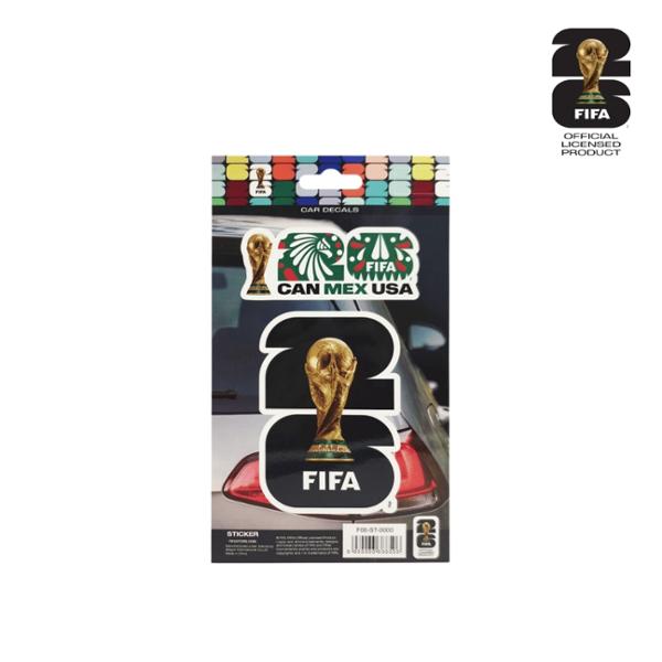 CALCOMANÍA DECORATIVA PARA AUTO CON LICENCIA OFICIAL DE LA COPA MUNDIAL DE LA FIFA 2026