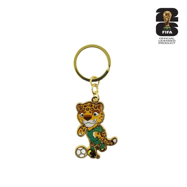LLAVERO ZAYU MASCOTA ACCIÓN CON LICENCIA OFICIAL DE LA COPA MUNDIAL DE LA FIFA 2026