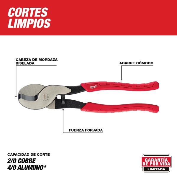 PINZAS CORTA CABLES