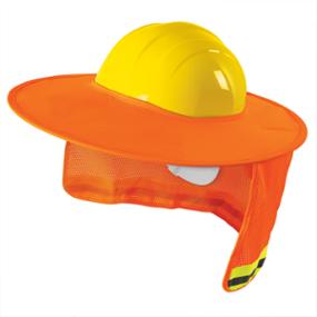 PROTECTOR SOLAR PLEGABLE PARA CASCO, NARANJA CON REFLEJANTE