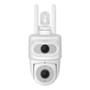 CÁMARA DE SEGURIDAD WIFI PARA EXTERIOR CON DETECCIÓN Y SEGUIMIENTO DE MOVIMIENTO DE DOBLE LENTE 2 MP