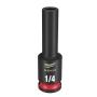 DADO DE IMPACTO 1/4" HEXAGONAL SHOCKWAVE