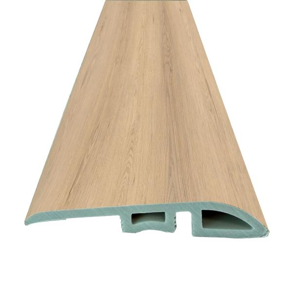 REDUCTOR VINÍLICO COMPUESTO NARETA 4.5X240 CM CAFÉ TIPO MADERA