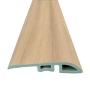 REDUCTOR VINÍLICO COMPUESTO NARETA 4.5X240 CM CAFÉ TIPO MADERA