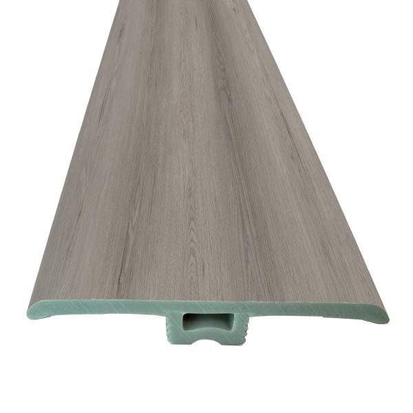 MOLDURA T VINÍLICO COMPUESTO CHICAGO 4.5X240 CM GRIS TIPO MADERA