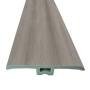 MOLDURA T VINÍLICO COMPUESTO CHICAGO 4.5X240 CM GRIS TIPO MADERA