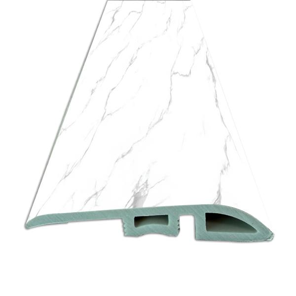 REDUCTOR VINÍLICO COMPUESTO VEGAS 4.5X240 CM BLANCO TIPO MARMOL