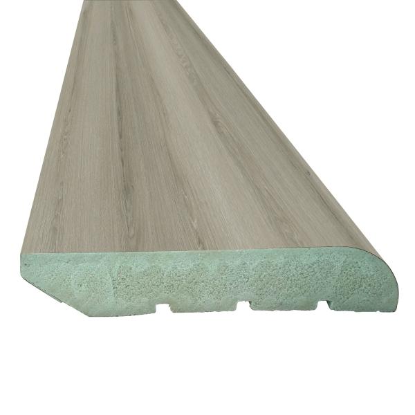 ZOCLO VINÍLICO COMPUESTO BORENA 6X240 CM GRIS TIPO MADERA