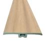 MOLDURA T VINÍLICO COMPUESTO NARETA 4.5X240 CM CAFÉ TIPO MADERA