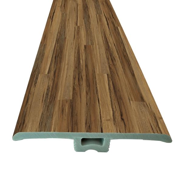 MOLDURA T VINÍLICO COMPUESTO AUSTIN 4.5X240 CM CAFÉ TIPO MADERA