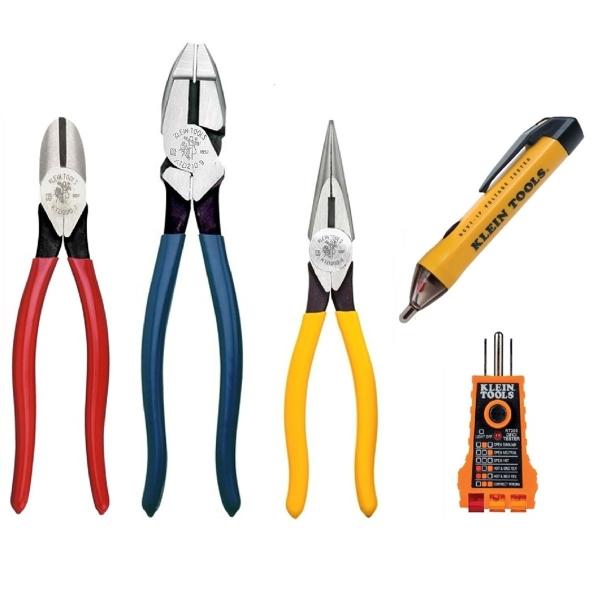 KIT INICIAL PARA ELECTRICISTA 5 PIEZAS