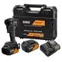KIT MCLAREN ATORNILLADOR DE IMPACTO CON 2 BATERÍAS Y CARGADOR Y CAJA TSTACK