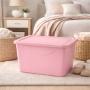 CAJA DE PLÁSTICO 61L / 16 GAL MIAMI ROSA 10632