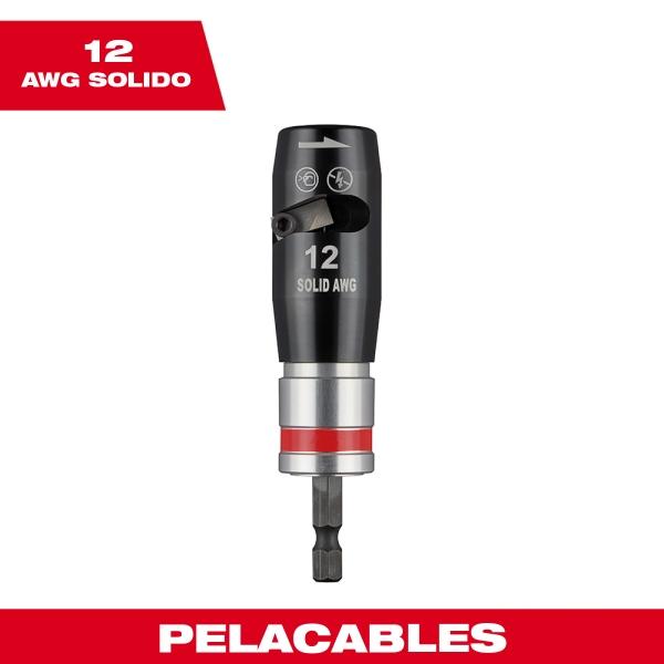 PELACABLES PARA CABLE SÓLIDO DE CALIBRE 12 AWG
