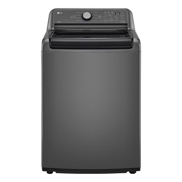 LAVADORA CARGA SUPERIOR 21 KG SMART ACERO SEMIOXIDABLE