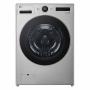 LAVADORA CARGA FRONTAL 25 KG AI DD ACERO INOX / NEGRO