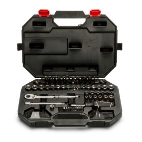 JUEGO DE HERRAMIENTAS 80 PIEZAS MECANICAS DE 3/8"