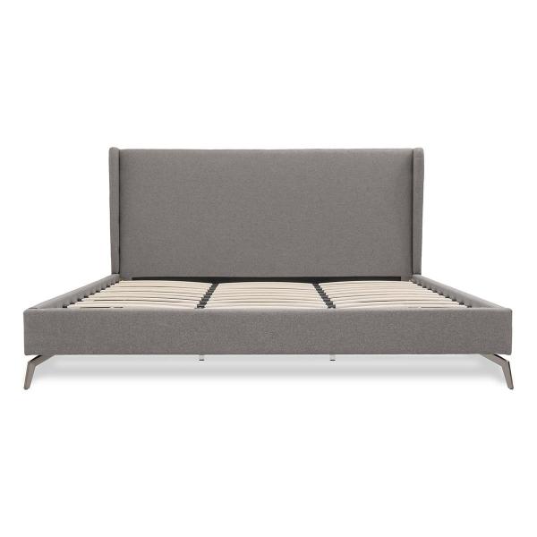CAMA KING TELA GRIS CLARO RIUK