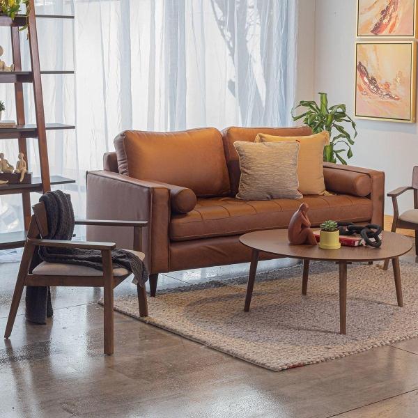 SOFA PU CAMEL LINKA
