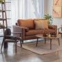 SOFA PU CAMEL LINKA
