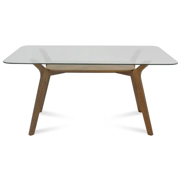 MESA DE COMEDOR PARA 6 NOGAL JUKO