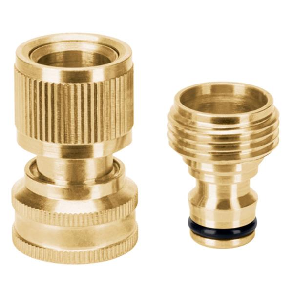 CONECTOR 3/4" RÁPIDO DE LATÓN AMNGUERA-ACC. SISTEMA CLICK, TRUPER