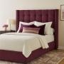 CABECERA MATRIMONIAL DICASA TITAN COLOR MORADO + BASE CAMA+ COLCHÓN SPRING AIR CARDONA