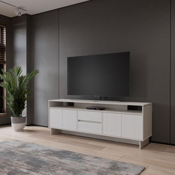 M01821MT-NIBL MESA TV ZUKU MARCA MADERKIT PARA TV HASTA 75"