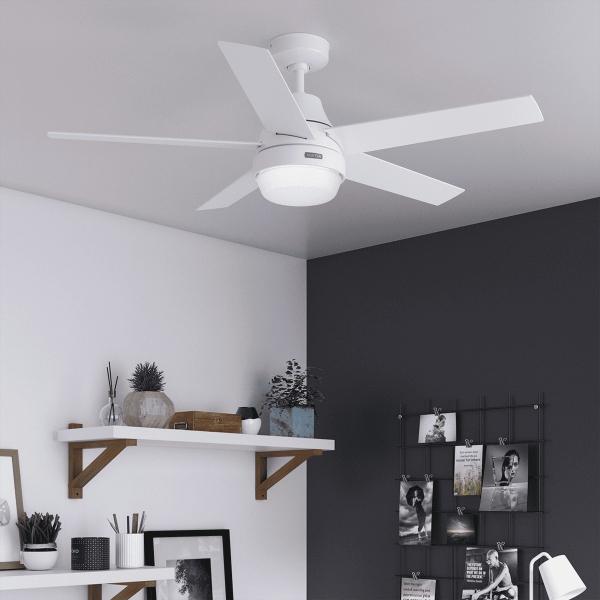 Ventilador de techo Aerodyne Blanco 52 pulgadas