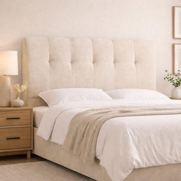CABECERA INDIVIDUAL DICASA NUBE COLOR CREMA