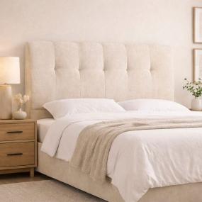 CABECERA INDIVIDUAL DICASA NUBE COLOR CREMA