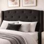 CABECERA KING SIZE DICASA ZEFYR COLOR NEGRO