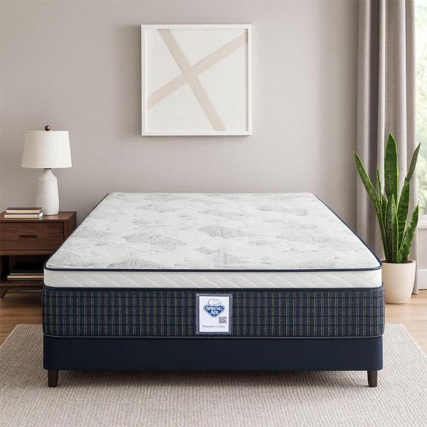 COLCHÓN KING SIZE SPRING AIR CARDONA + ALMOHADA ONE + PROTECTOR CLOUD