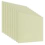 PACK DE 10 LÁMINAS DE ACRÍLICO COLOR PASTEL AMARILLO 40X40