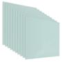 PACK DE 10 LÁMINAS DE ACRÍLICO COLOR PASTEL MENTA 40X40